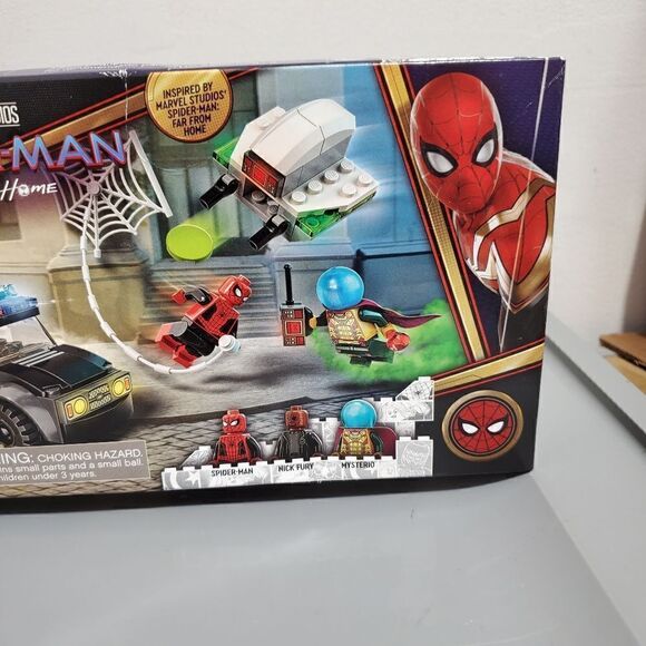 Marvel Studios Legos  No Way Home, Spider-Man Vs Mysterio's Drone Attack 76184 - Picture 4 of 8
